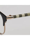 Eyewear Square Eyeglasses Black - BURBERRY - BALAAN 6