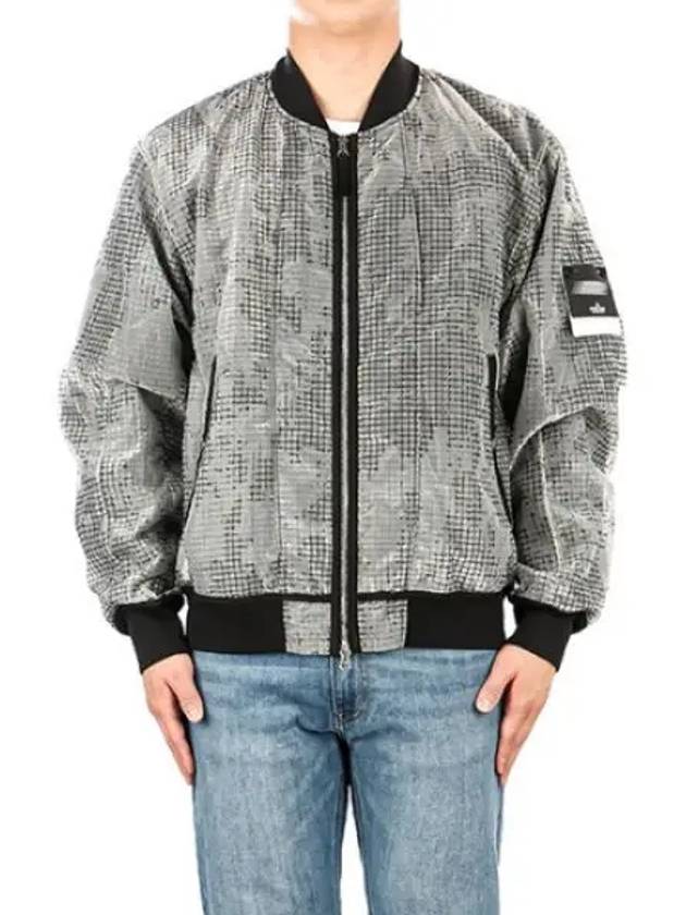 Shadow Project Zipped Bomber Jacket Black - STONE ISLAND - BALAAN 2