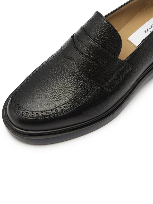 Lightweight Sole Penny Loafer Black - THOM BROWNE - BALAAN 8