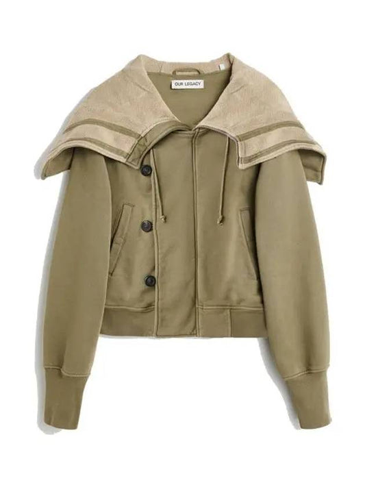 Jacket M2246FC OLIVE HEFTY FLEECE - OUR LEGACY - BALAAN 2