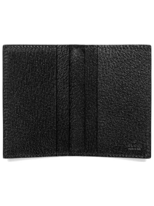 GG Marmont Leather Card Wallet Black - GUCCI - BALAAN 9