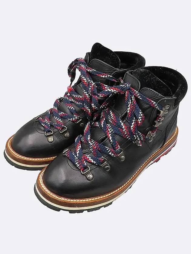 Smith Market Used Luxury Black Boots Women s Shoes - MONCLER - BALAAN 5