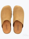 Brutus Leather Clog Slippers Brown - CAMPER - BALAAN 2