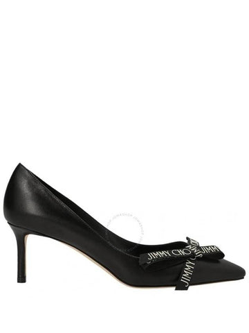 Jimmy Choo Black Romy 60 Bow Pumps Brand Size 40 US Size 10 - JIMMY CHOO - BALAAN 1