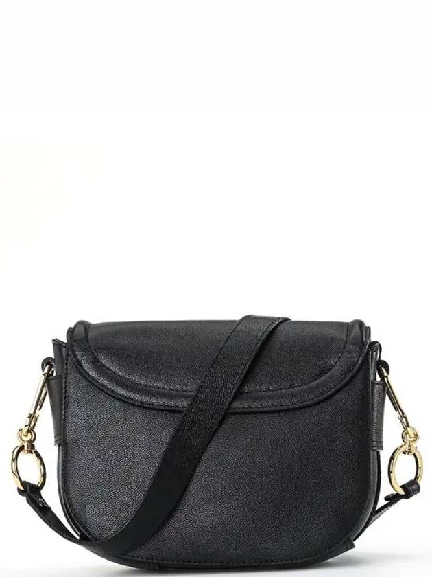 Grain Leather Mara Cross Bag Black - CHLOE - BALAAN 4