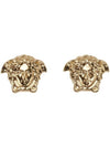 Medusa Head Brass Earrings Gold - VERSACE - BALAAN 1