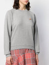 Fox Head Patch Adjusted Sweatshirt Grey Melange - MAISON KITSUNE - BALAAN 4