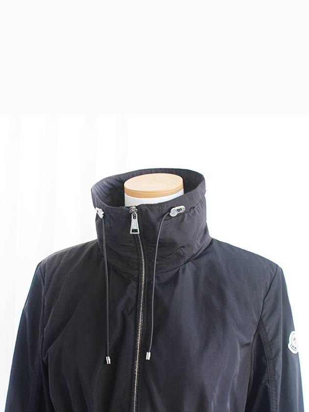 Used Luxury Daol Enet Women s Windbreaker Jacket Black Size 1 - MONCLER - BALAAN 5