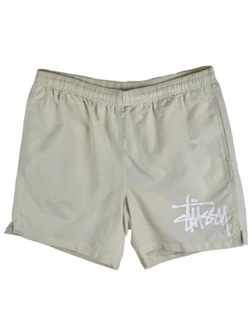 Big Graffiti Water Shorts Cream - STUSSY - BALAAN 1