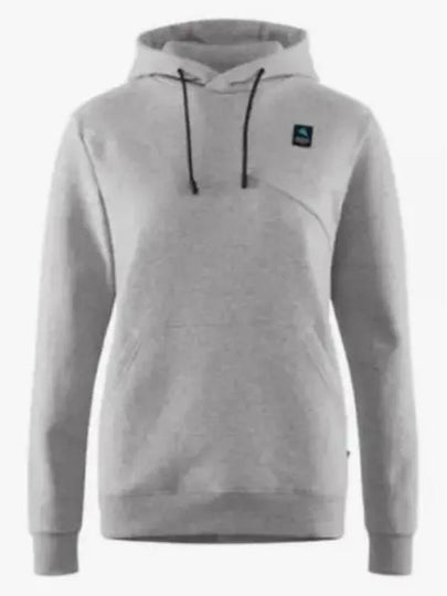 Women's Runa Maker Hoodie Grey Melange - KLATTERMUSEN - BALAAN 2