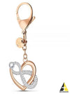 Infinite Heart Key Holder Rose Gold - SWAROVSKI - BALAAN 2