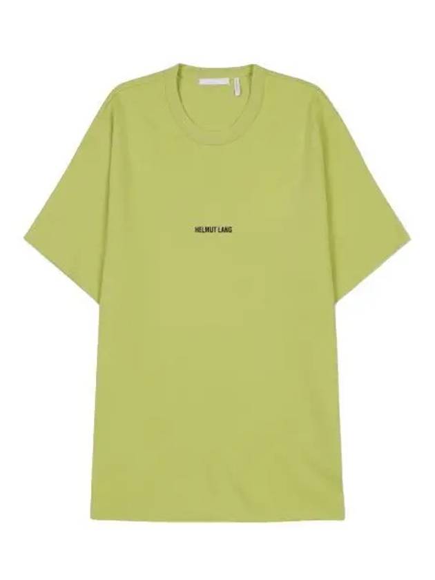 Logo Core Short Sleeve T Shirt Absinthe Tee - HELMUT LANG - BALAAN 1