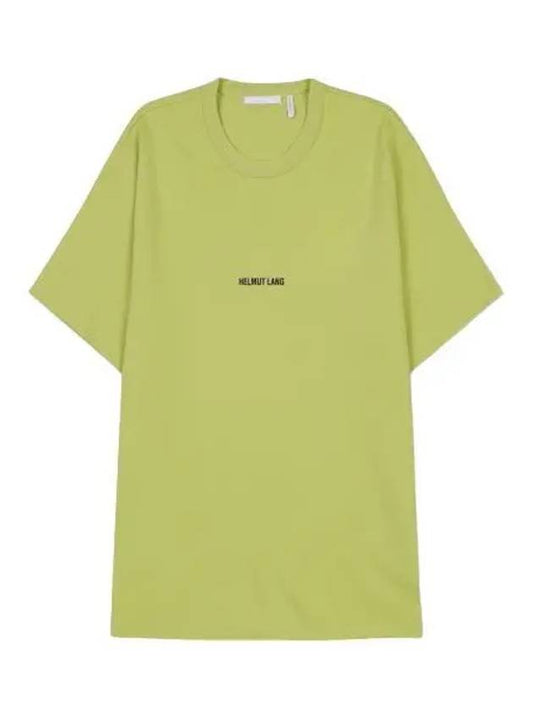 Logo Core Short Sleeve T Shirt Absinthe Tee - HELMUT LANG - BALAAN 1