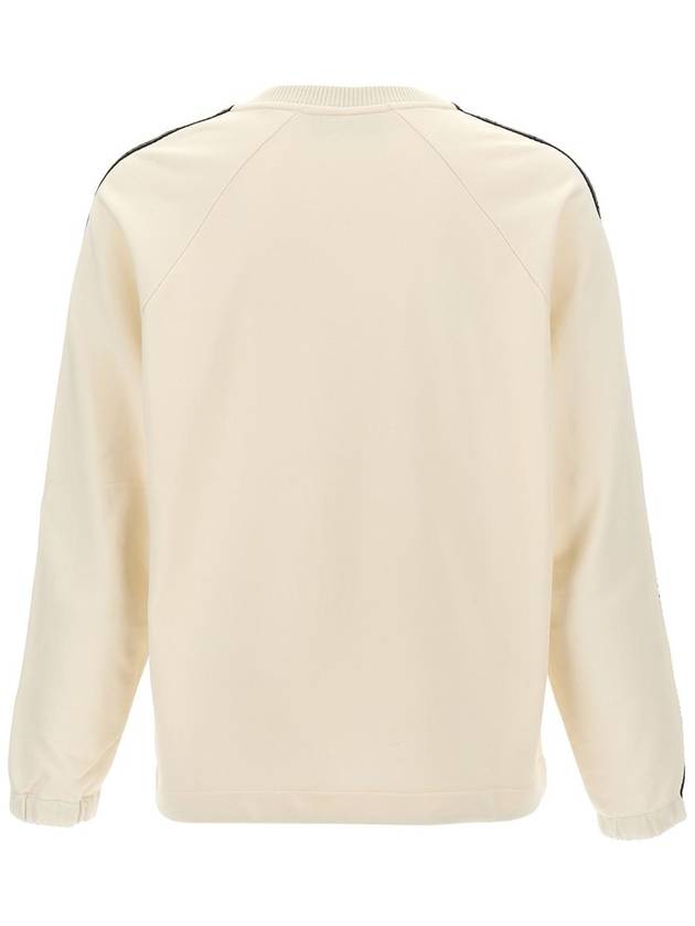 Crewneck Cotton Sweater White - FENDI - BALAAN 3