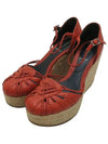 Smith Market Used Luxury Orange Shoes Women s - FENDI - BALAAN 2