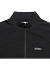 Men s Naglan Sleeve Knit Windproof Full Zip Up 2812GXKW GREY - BLACK&WHITE - BALAAN 3