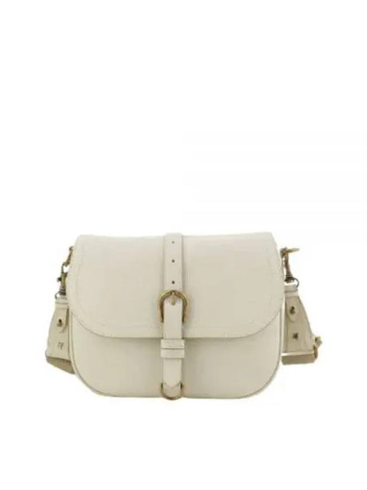 Buckle Leather Cross Bag Beige - GOLDEN GOOSE - BALAAN 2