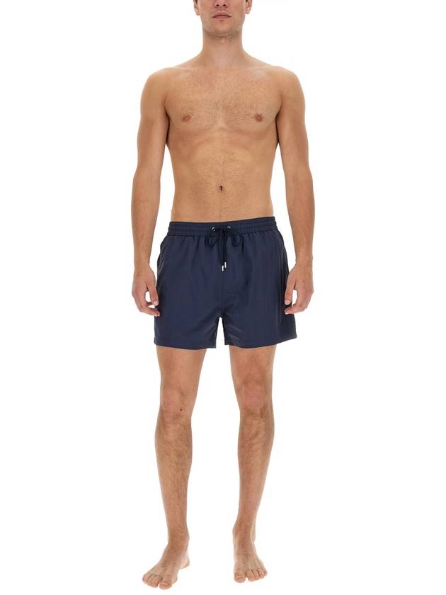 Men's Swim Shorts Navy - PAUL SMITH - BALAAN 3