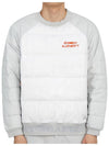 padded sweatshirt white - HORN GARMENT - BALAAN 1