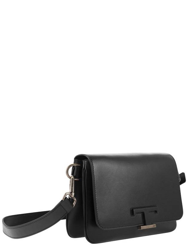 T Timeless Mini Leather Belt Bag Black - TOD'S - BALAAN 5