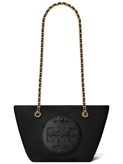 Women's Ella Nylon Tote Bag Black - TORY BURCH - BALAAN 2