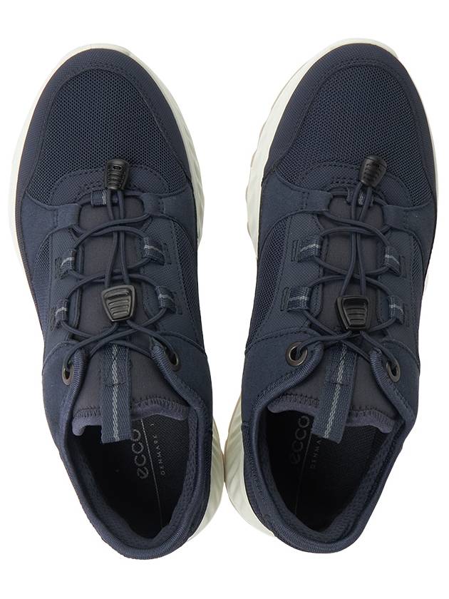 Exostride Gore-Tex Low Top Sneakers Navy - ECCO - BALAAN 3