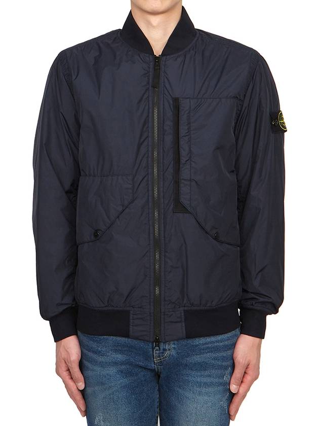 Garment Dyed Crinkle Reps Jacket Navy - STONE ISLAND - BALAAN 2