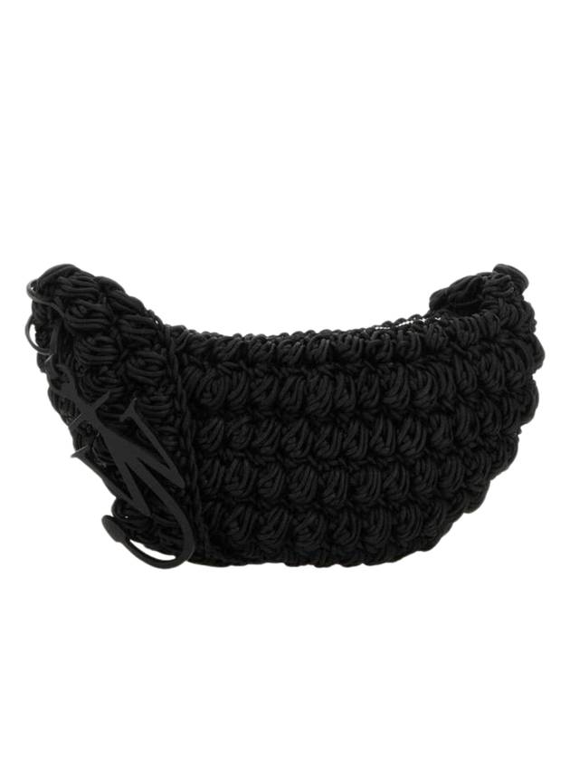 Popcorn Sling Cross Bag Black - JW ANDERSON - BALAAN 1