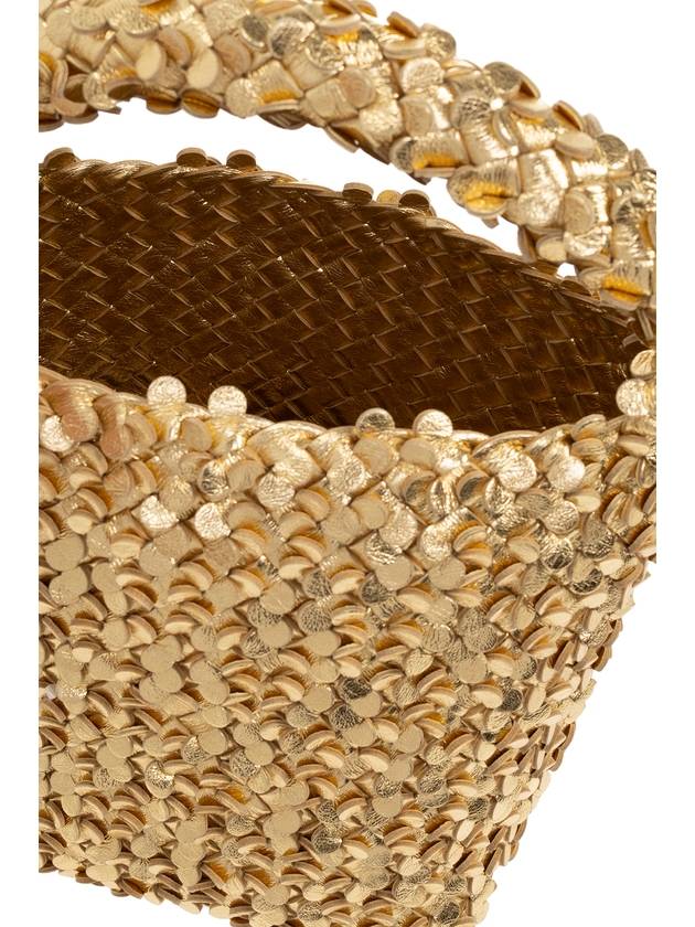 Bottega Veneta ‘Cabat Small’ Bucket Bag, Women's, Gold - BOTTEGA VENETA - BALAAN 5