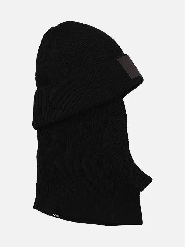 Square Logo Patch Beanie Black - Y-3 - BALAAN 4