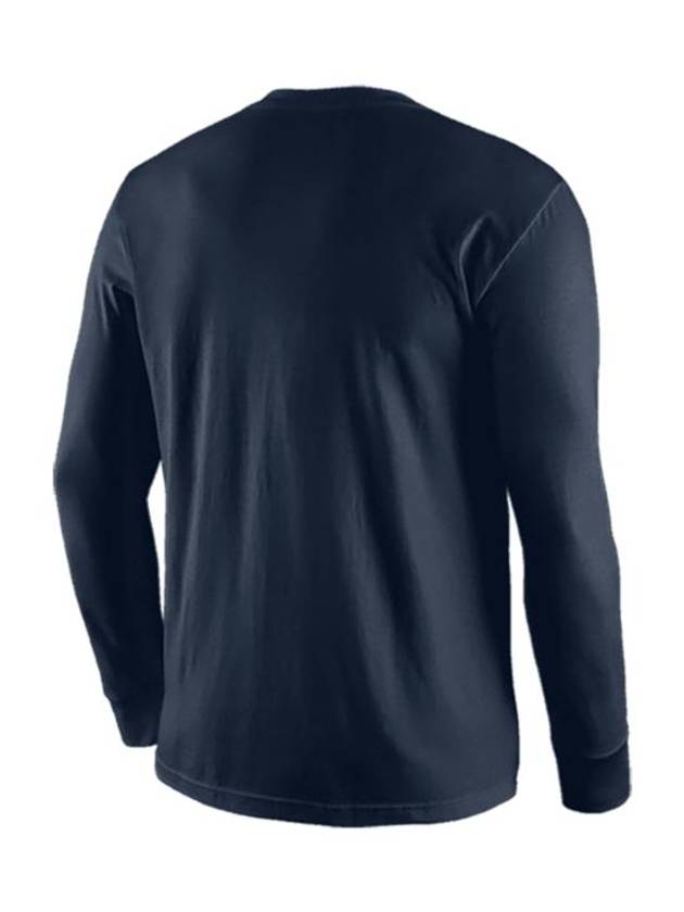 Men's Team Legend Dri Fit Long Sleeve T-Shirt Navy - NIKE - BALAAN 3