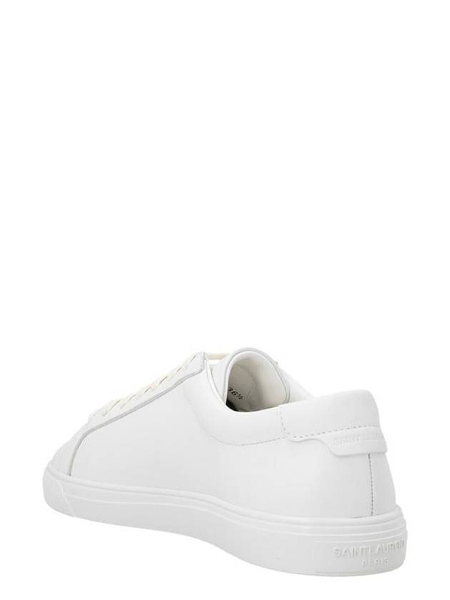 Women's Andy Low Top Sneakers White - SAINT LAURENT - BALAAN 3