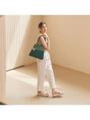 Two Way Shopper Bag Olive - PLEATSMAMA - BALAAN 2