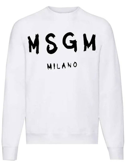 Kids Signature Sweatshirt F3MSJUSW022 001 - MSGM - BALAAN 2