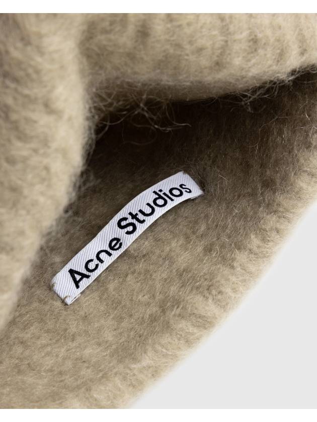 mohair beanie beige - ACNE STUDIOS - BALAAN 2