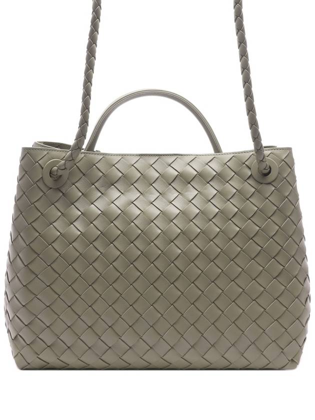 Andiamo Medium Tote Bag Travertine - BOTTEGA VENETA - BALAAN 5