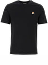 Fox Head Patch Classic Short Sleeve T-Shirt Black - MAISON KITSUNE - BALAAN 2