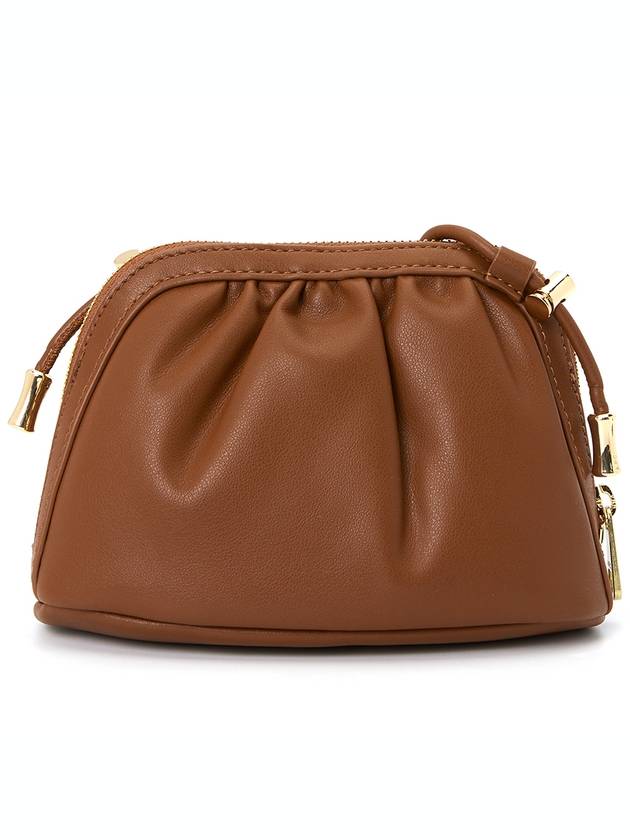 Ninon Small Drawstring Cross Bag Brown - A.P.C. - BALAAN 5