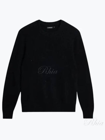 Archer Structure Crew Neck Sweatshirt Black - J.LINDEBERG - BALAAN 2