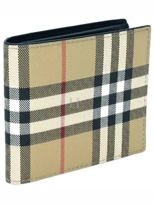 Vintage Check Bicycle Wallet Beige - BURBERRY - BALAAN 2