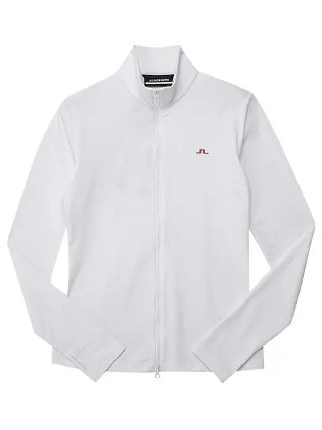 Women's Chet Mid Layer Zip-Up Jacket White - J.LINDEBERG - BALAAN 3