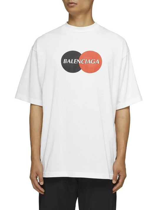 Uniform Logo Short Sleeve T-shirt White - BALENCIAGA - BALAAN 2