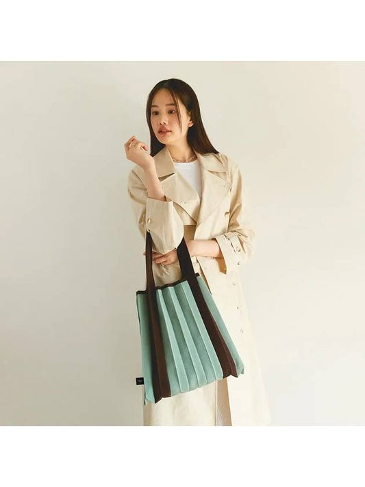 Zenty Tote Bag Sage - PLEATSMAMA - BALAAN 2