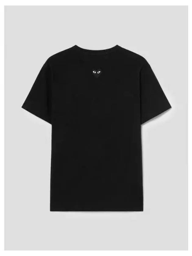 Unisex black heart wappen t shirt domestic product GM0024081414957 - COMME DES GARCONS PLAY - BALAAN 1