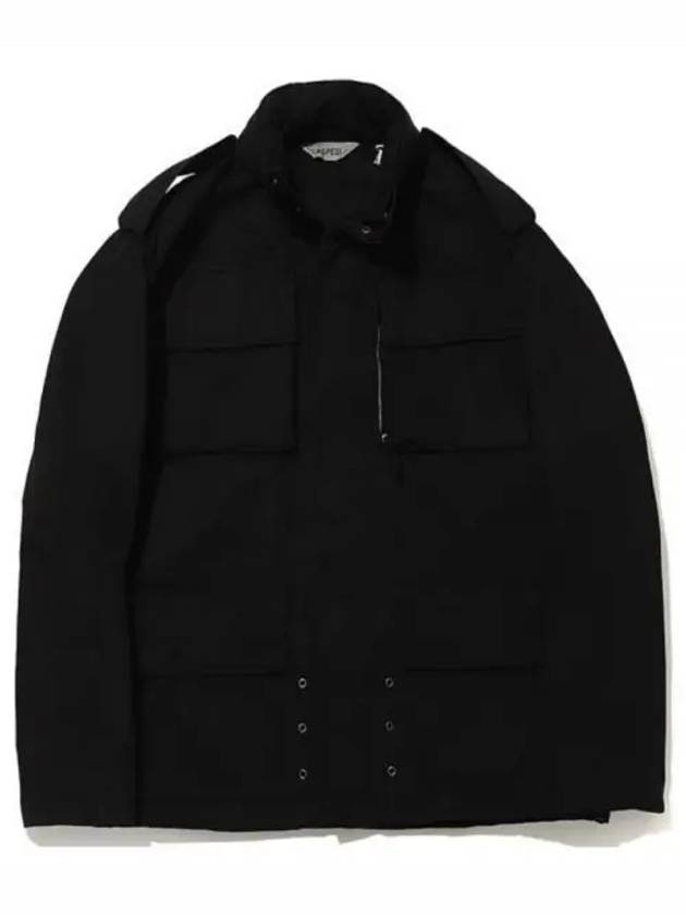 Big Pocket Jacket Black - ASPESI - BALAAN 2