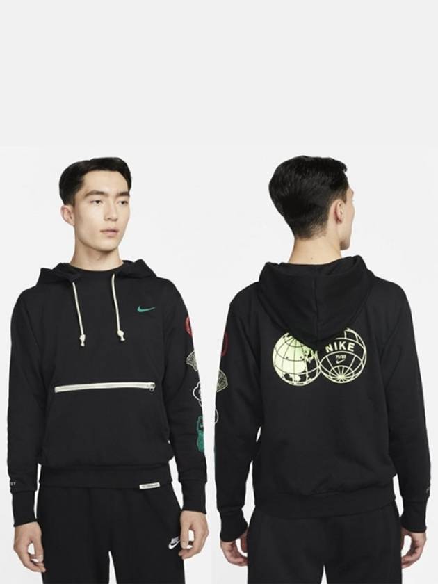 01DJ3861010Special PremiumStandard Issue Global Hooded TshirtBlack - NIKE - BALAAN 1