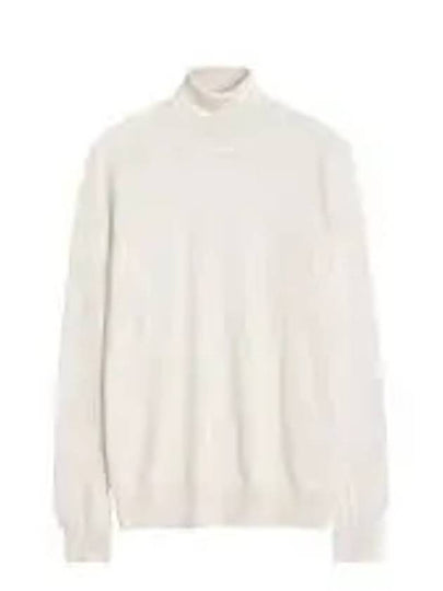 Lyd Merino Wool Turtleneck Cloud White - J.LINDEBERG - BALAAN 2