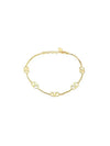 Valentino 4W2J0U87 MET CS4 J0U87 Garavani V logo bracelet - RED VALENTINO - BALAAN 1