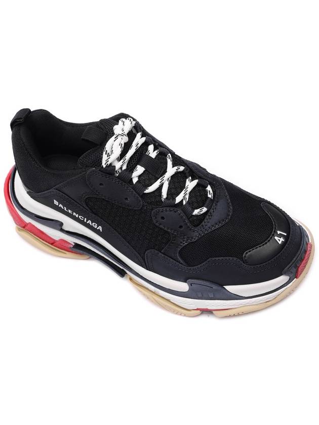 Triple S Low Top Sneakers Black - BALENCIAGA - BALAAN 4