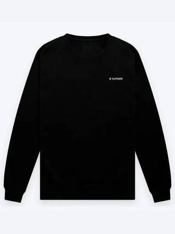 Denimo brushed sweatshirt black - SUPENER - BALAAN 1